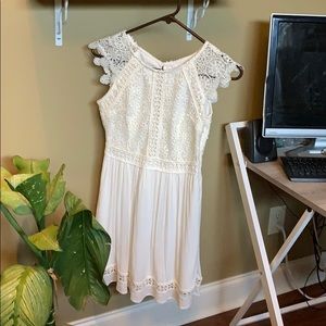 White lace Hollister dress